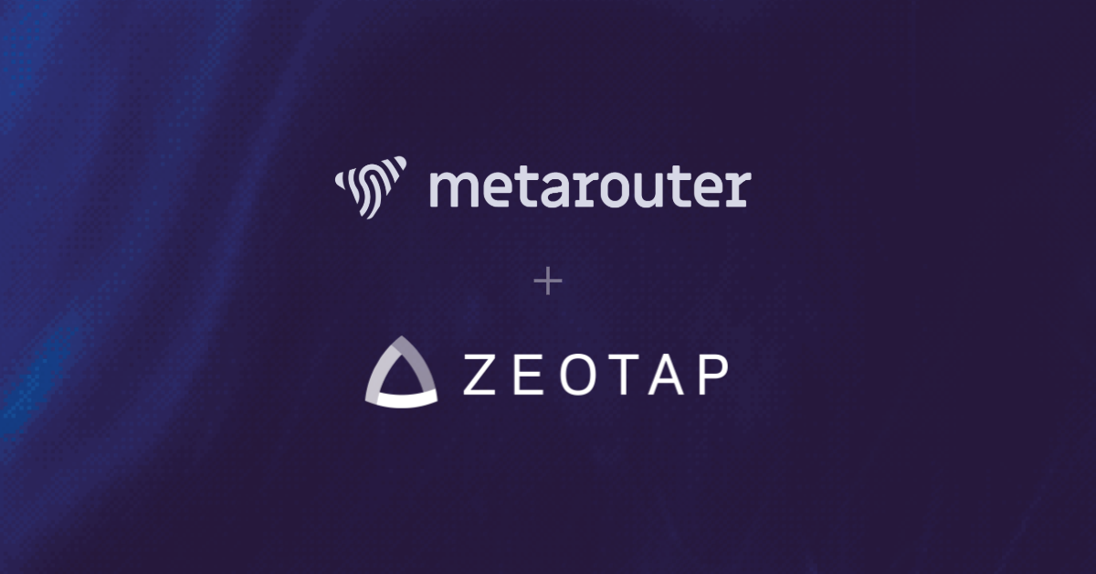 Unlock powerful data-driven marketing with the MetaRouter & Zeotap partnership. Learn more about this innovative collaboration now!